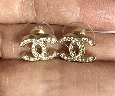 replica chanel cc logo earrings|chanel earrings cc price uk.